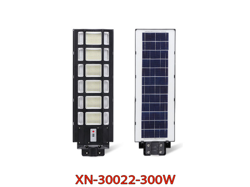 Đèn đường năng lượng mặt trời tấm pin liền thể Xenon XN30022 - 300W giá rẻ siêu sáng